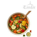 شوربة تاندر (5) انواع خضار مختلفة